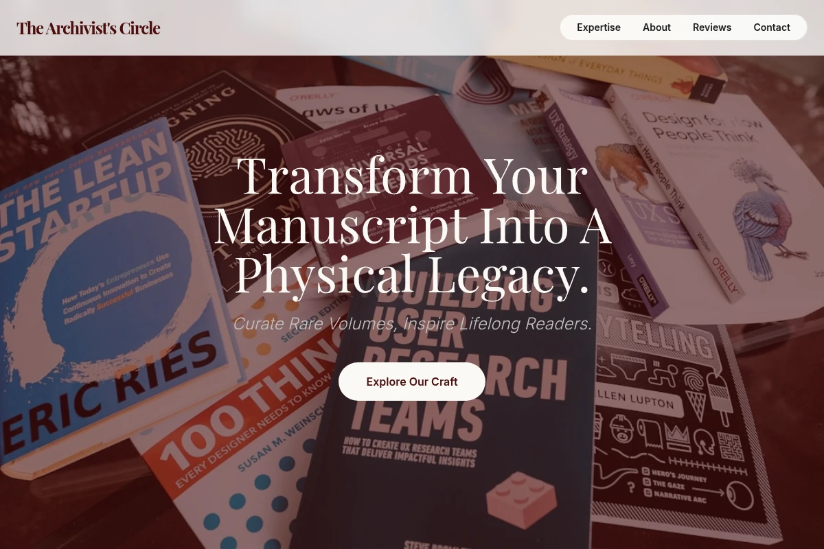 Chapter Book Design