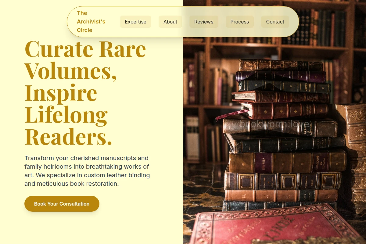 Curator Bookbinding