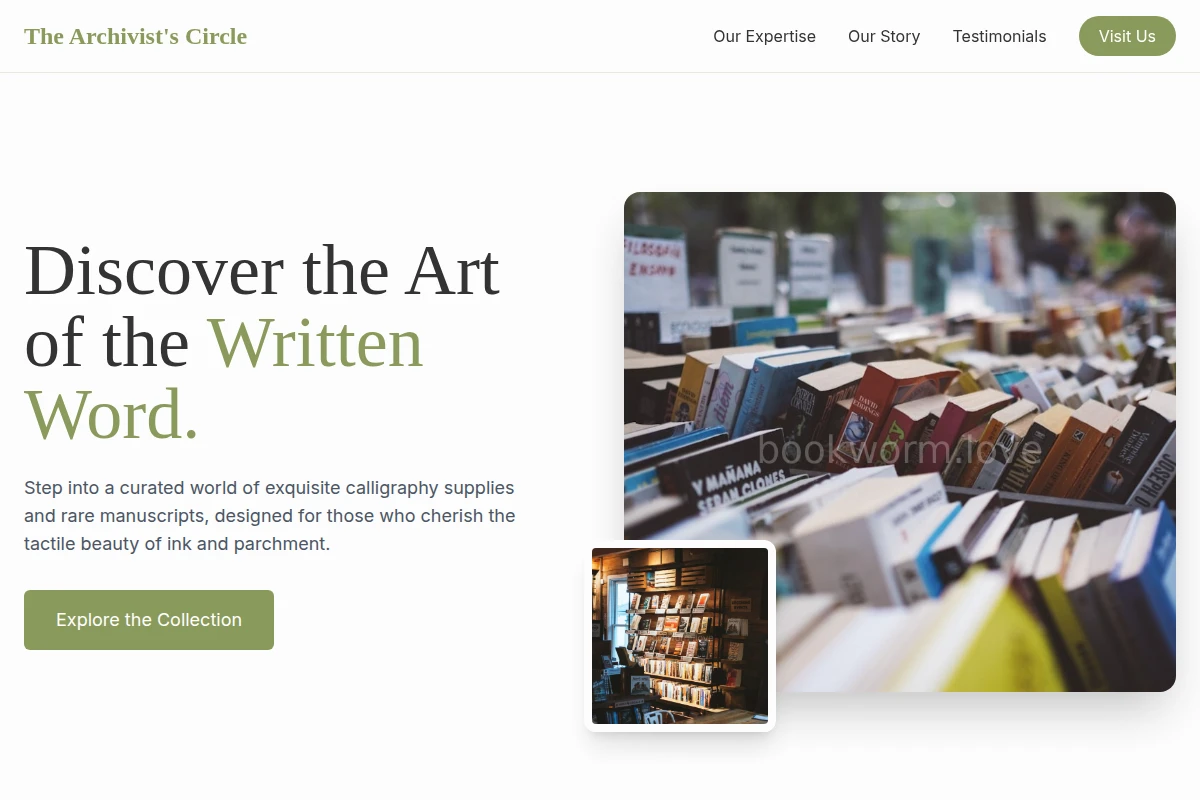 Calligraphy Bookstore
